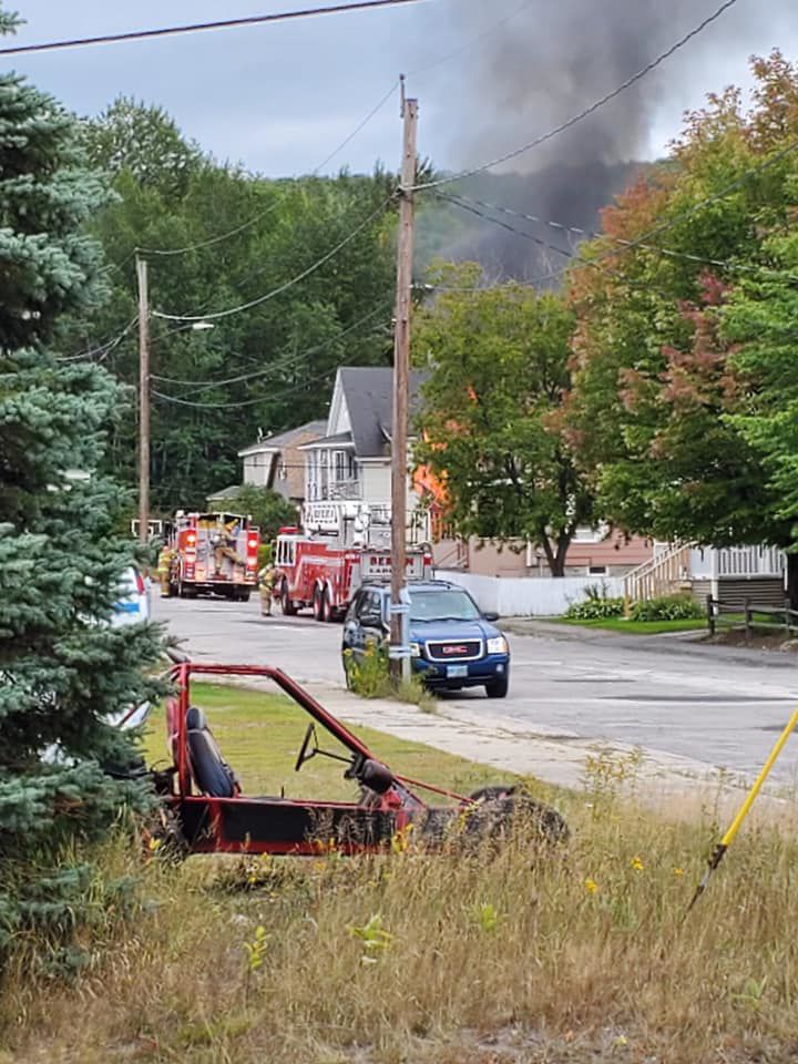 Dog dies in Berlin house fire